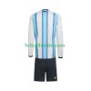 Barn Fotballdrakter Argentina World Cup Hjemme 2026 Langermet